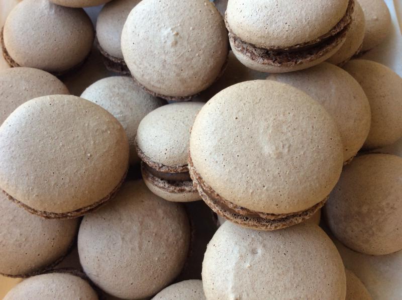 macarons chocolat